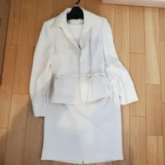 フォーマル　白　11号　ジャケットスカートセット