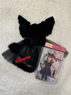 黒猫　ねこ　コスチューム　ハロウィン　100cm ドレスコスチューム