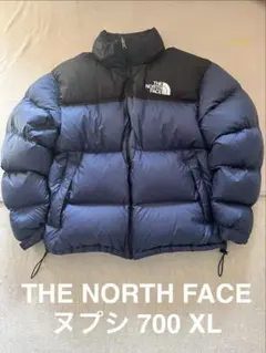 【美品】THE NORTH FACE ヌプシ 700 XLネイビー