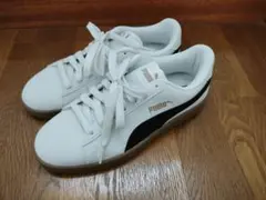 PUMA スニーカー　スマッシュ　V2 　SS　ワイド　23㎝