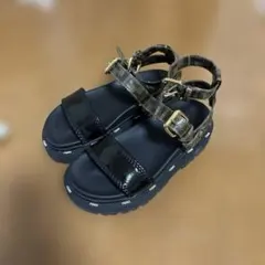 FENDI ズッカ柄 サンダル ミュール ブラック 37サイズ - メルカリ