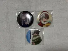 ヒロアカ 轟焦凍 メタリック クリスマス 缶バッジ