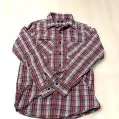 SOMETHING 長袖ネルシャツ チェック柄S634番