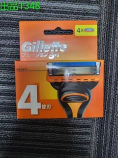 Gillette フュージョン 5+1 替え刃 4枚セット - メルカリ