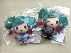 プロセカ　初音ミク　ふわぷち　マスコット　2個セット　レオニ