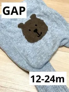 GAPクマさんタイツ　12-24m 美品