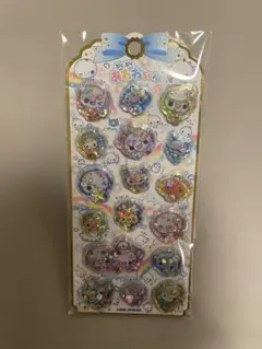 ぷくぷく　あわわちゃん　ウォーターインシール