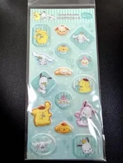 すりガラス風シール★サンリオ