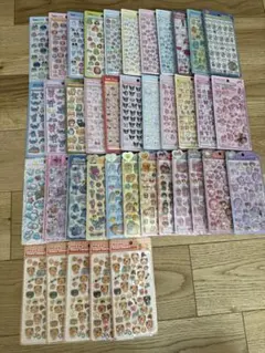 ボンボンドロップシール　うるちゅる　プチドロップ　みきゃんシール計39枚まとめ売