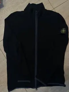 STONE ISLAND ウールジップアップニット