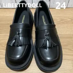 新品未使用 LiBERTTYDOLL 厚底トラックソール タッセルローファー
