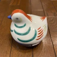 有田焼 鳥の形状のアンティーク雑貨　灰皿