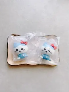 ちいかわ×サンリオ　なりきりフィギュア【ハチワレ×ハローキティ】２個セット