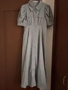 マジェスティックレゴン　バックレースアップシャツワンピース