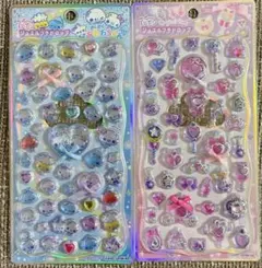 【新品未開封正規品】 新作！ジュエルプチドロップステッカー2種セット✨️