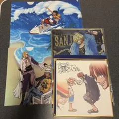 ONE PIECE クリアファイル&色紙&チョッパーセット