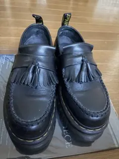 【値下げ】タッセルローファー フリンジモカシン ブラック37 本革 値下げ】タッセルローファー フリンジモカシン ブラック37 本革 - メルカリ