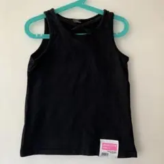 JENNI love タンクトップ ブラック 140cm ロゴ シンプル 女の子のサムネイル