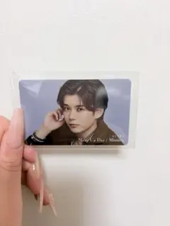 なにわ男子　長尾謙杜　フォトカード