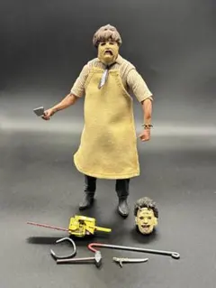 NECA 悪魔のいけにえ　レザーフェイス アクションフィギュア 7インチのサムネイル