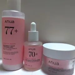 Anua 桃77 ナイアシンアミド 乳液 クリーム 美容液 セット売り