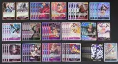 ワンピースカード　紫黒ルフィ　デッキ　ナミ OP15-086