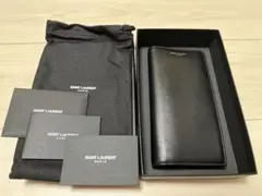 SAINT LAURENT 長財布 黒スムースレザー 396308 サンローランのサムネイル