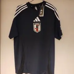 サッカー日本代表支給【ヘンリーネックシャツ】XO トレーニングウェア