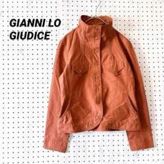 GIANNI LO GIUDICE スタンドカラージャケット（36）テラコッタのサムネイル