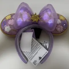 香港ディズニーランド　ラプンツェル　光るカチューシャ