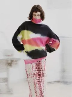 akikoaoki 21AW AK Impulsive knit タートルニット