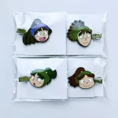 忍たま乱太郎 前髪クリップ 尾浜勘右衛門 次屋三之助 神崎左門 富松作兵衛