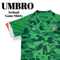 UMBRO｜アンブロ　アイルランド代表　サッカー　ゲームシャツ　グリーン　希少