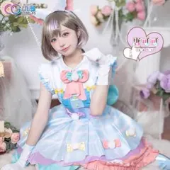 CGCOS ラブライブ　Liella！唐可可　コスプレ衣装(ウィッグ・靴対応)