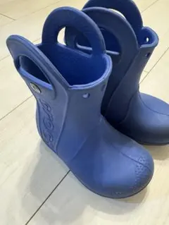 crocs キッズ レインブーツ ブルー C7 14-15cmのサムネイル