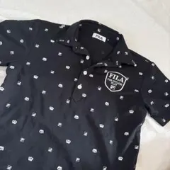 FILA ポロシャツ ブラック Mサイズ