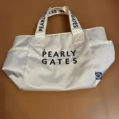PEARLY GATES トートバッグ ホワイト