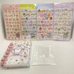 正規品 ちいかわ ボンボンドロップシール コンプ シール帳 5点まとめ売り
