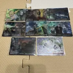 ヴァイスシュヴァルツ　怪獣8号　BOX購入特典　PR 8種類セット