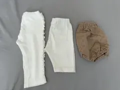 【まとめ売り】西松屋 ベビーパンツ 春夏用 70~80cm