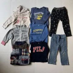 子供服まとめ売り8点  90~95 長袖 トレーナー 長ズボン