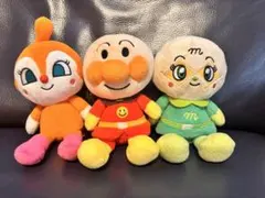 【今だけ1500円】アンパンマン ぬいぐるみ3体セット