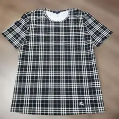 新品同様BURBERRY LONDONチェック柄 半袖TシャツM