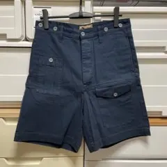 格安 Nigel Cabourn LYBRO ショートパンツ ネイビー 32のサムネイル