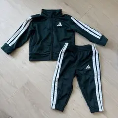 adidas ダークグリーン ジャージセット 12M