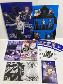 ヒプノシスマイク クリアファイルCD付きコミック バンダナステッカー他セット