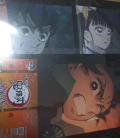 鬼滅の刃 ミニビジュアルポスター 竈門炭治郎 栗花落カナヲ 嘴平伊之助