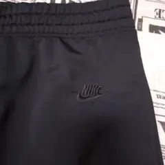 ナイキ 黒 ジャージパンツ ウエストゴム レディース L (165cm)