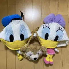 ドナルドダック・デイジーダックファンキャップ ダッフィーのポシェットセット