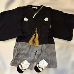 袴　ロンパース 80ソックス付き